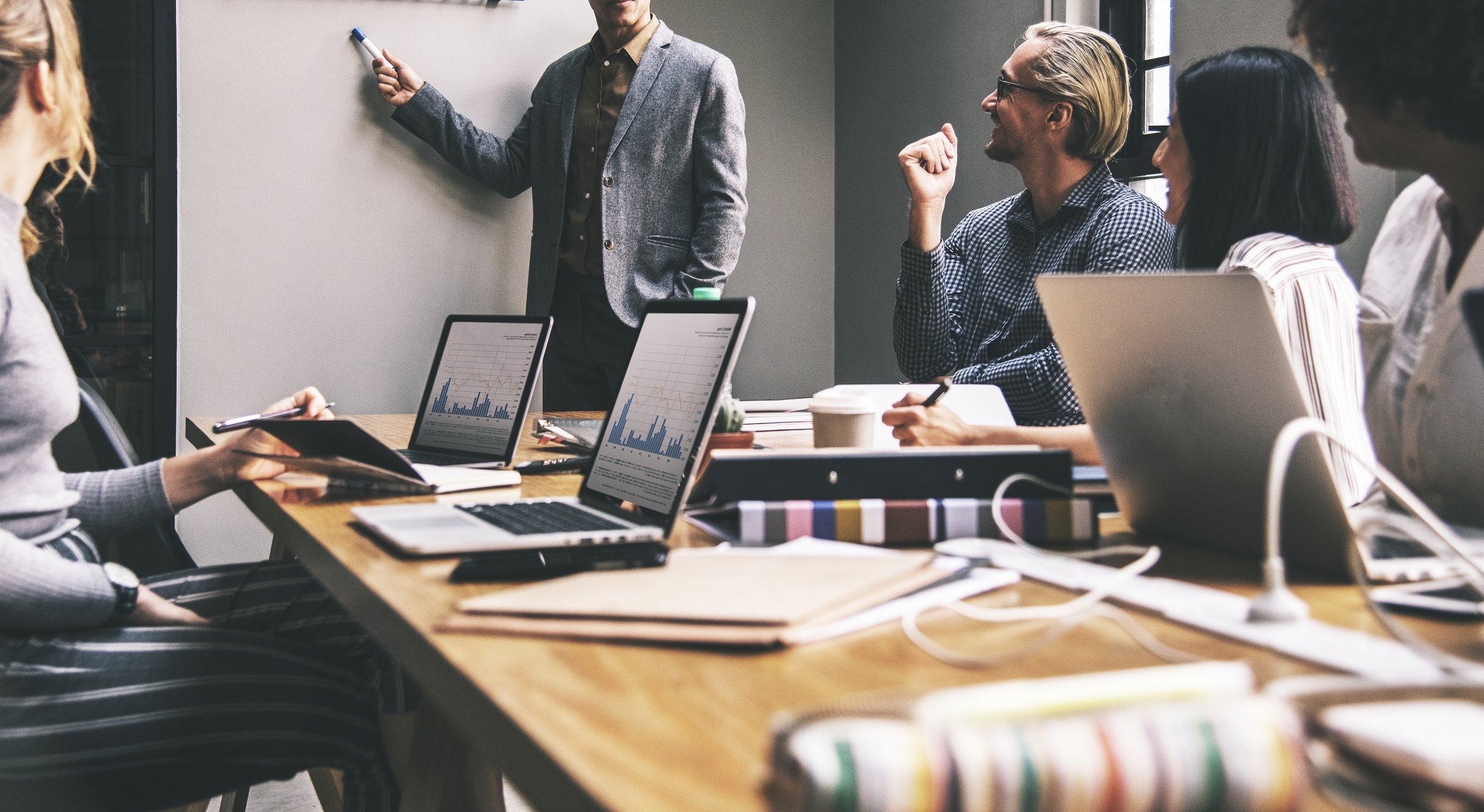 Executive business coaching session