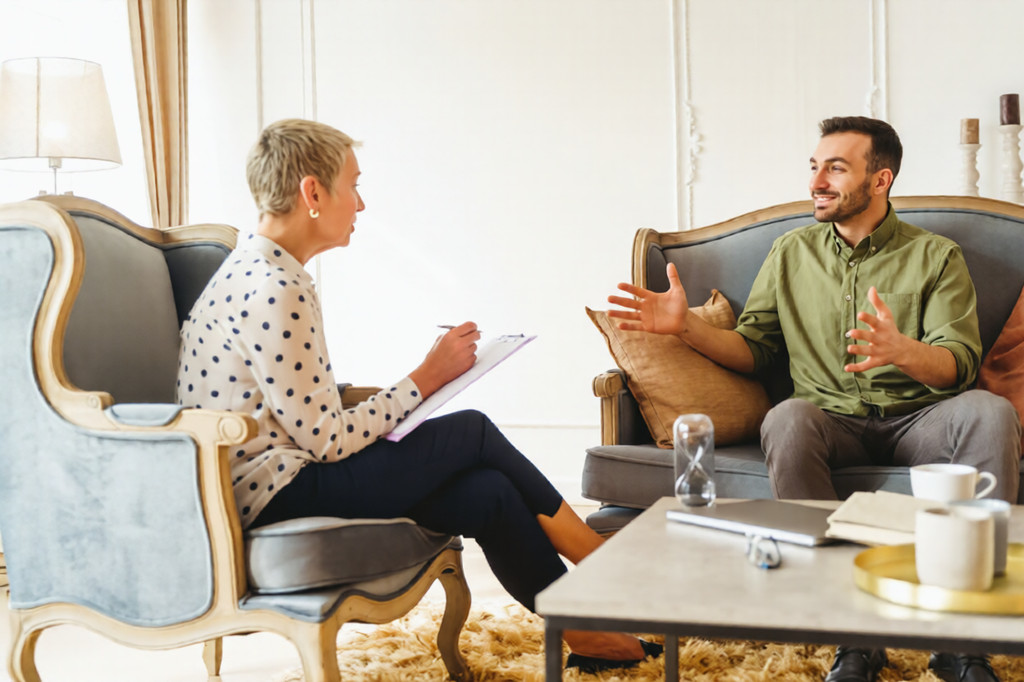 Executive 1:1 coaching session with a business leader receiving personalized leadership guidance from an expert coach at Mx5 Consulting.