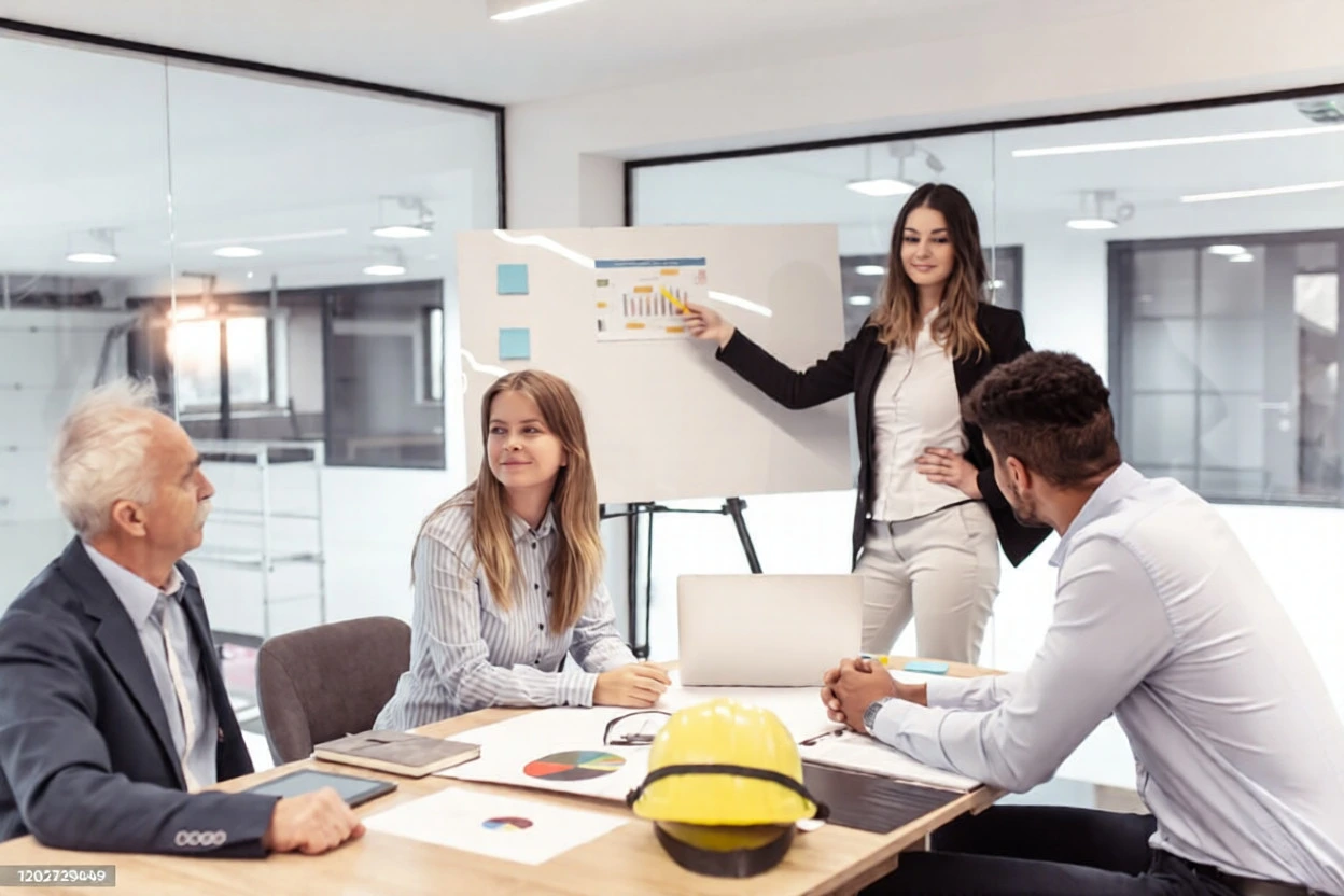 Executives working together in a strategic planning workshop to drive organizational growth