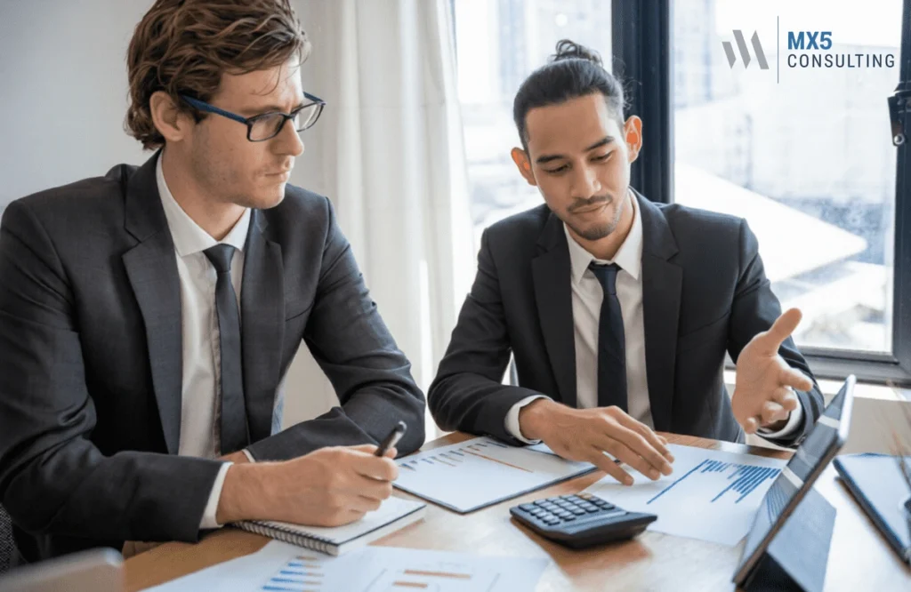 Executive receiving personalized 1:1 coaching to enhance leadership skills and business success