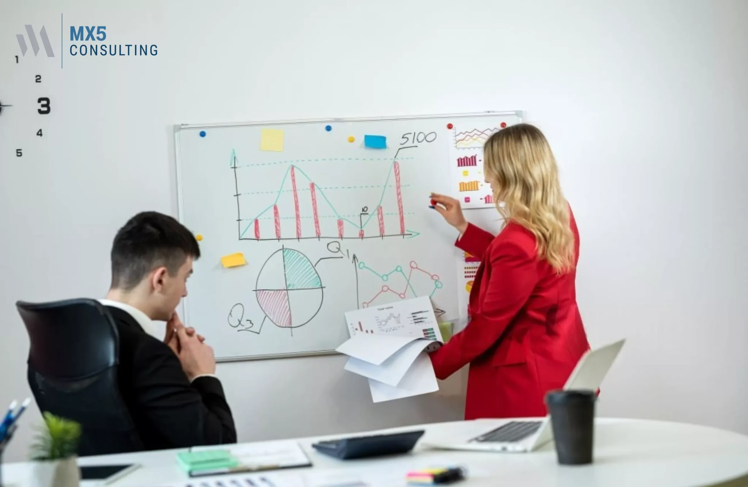 Business owner reviewing growth strategy during Customized 1:1 Coaching session in Denver